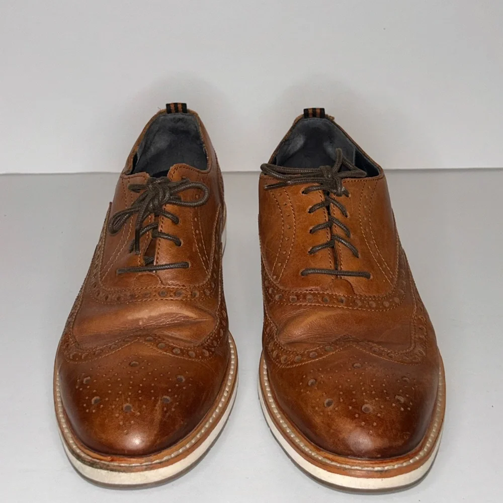 Cole Haan Men's Grand Laser Penny Driver Black Loafers‎ Size